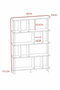 Hanah Home Peka-0045 Blanco y Negro